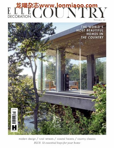 [英国版]Elle Decoration Country 乡村风格别墅家居 PDF电子杂志 VOL.12